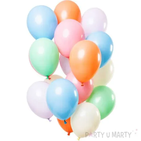 balony pretty pastel mix folat 12 15 szt