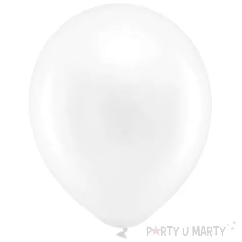 balony rainbow metalizowane biale partydeco 9 100 szt