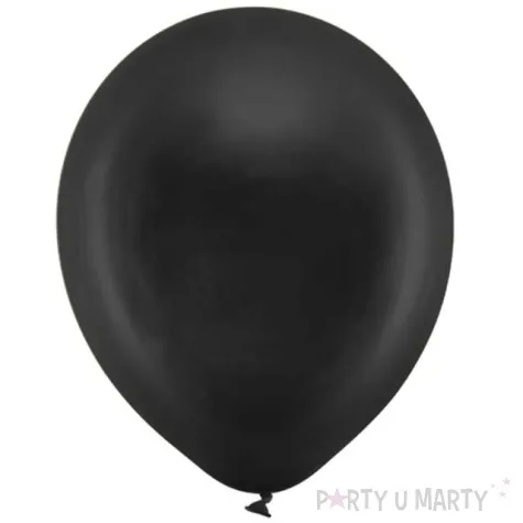 balony rainbow metalizowane czarne partydeco 11 100 szt