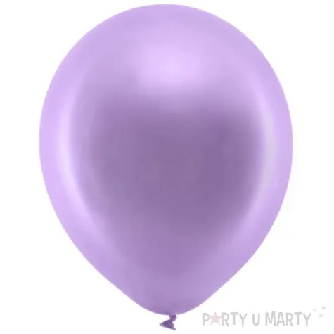 balony rainbow metalizowane fioletowe partydeco 11 10 szt