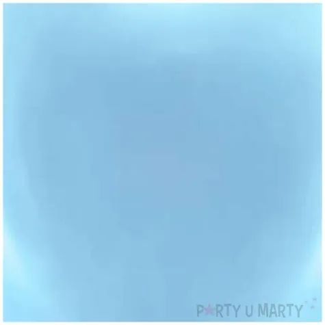 balony rainbow metalizowane niebieskie partydeco 9 10 szt