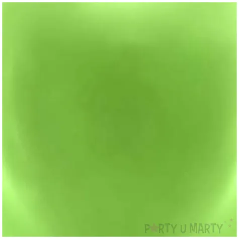 balony rainbow metalizowane zielone jasne partydeco 9 100 szt