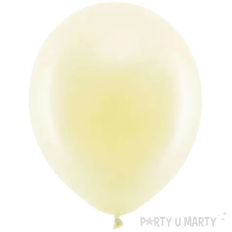 balony rainbow pastelowe kremowe partydeco 11 10 szt