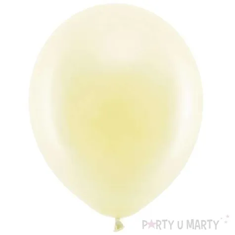 balony rainbow pastelowe kremowe partydeco 11 100 szt