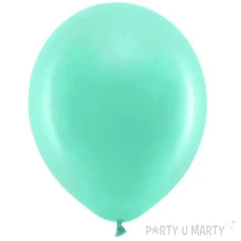 balony rainbow pastelowe mietowe partydeco 11 10 szt