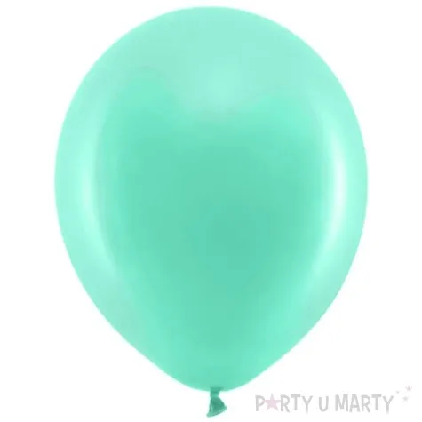 balony rainbow pastelowe mietowe partydeco 9 100 szt