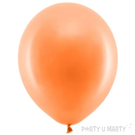 balony rainbow pastelowe partydeco pomaranczowe 9 100 szt