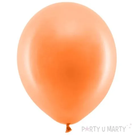 balony rainbow pastelowe pomaranczowe partydeco 11 10 szt