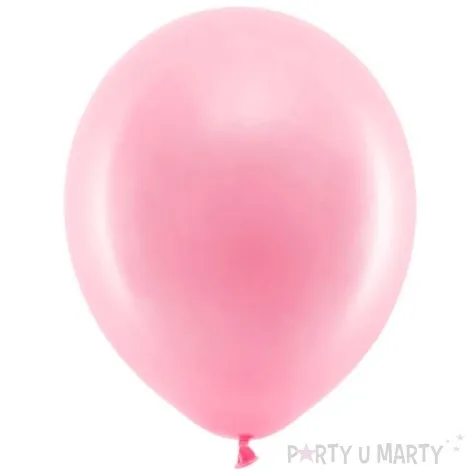 balony rainbow pastelowe rozowe partydeco 9 100 szt
