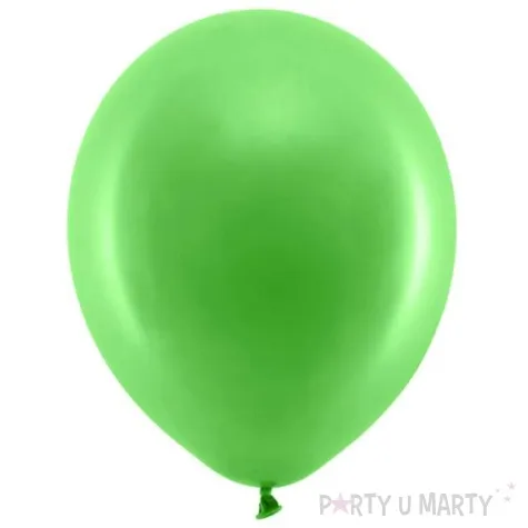 balony rainbow pastelowe zielone partydeco 11 10 szt