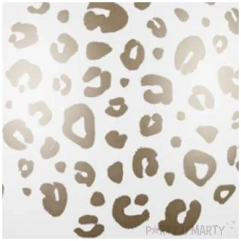 balony safari cetki zlote zloty partydeco 11 50 szt