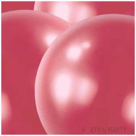 balony satynowe dekoracja na urodziny do girlandy czerwone anagram 24 4 szt