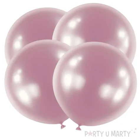 balony satynowe dekoracja na urodziny do girlandy rozowe anagram 24 4 szt