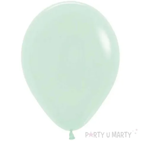 balony sempertex do girland 5 cali 50 szt mietowe pastelowe matte green