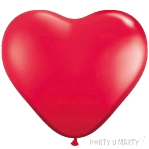 balony serca czerwone folat 12 8 szt