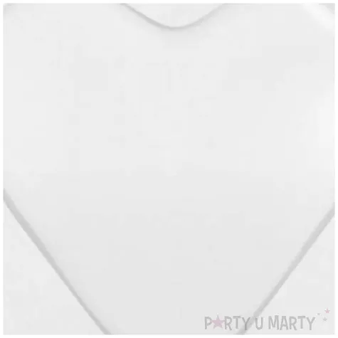 balony serce biale amscan 12 5 szt hrt