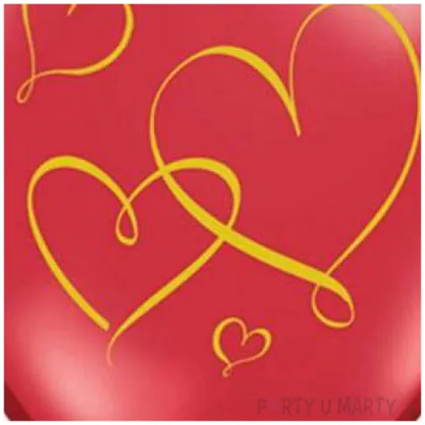 balony serduszka czerwone crystal qualatex 11 25 szt