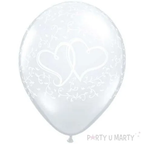 balony serduszka transparentne pastel qualatex 11 50 szt