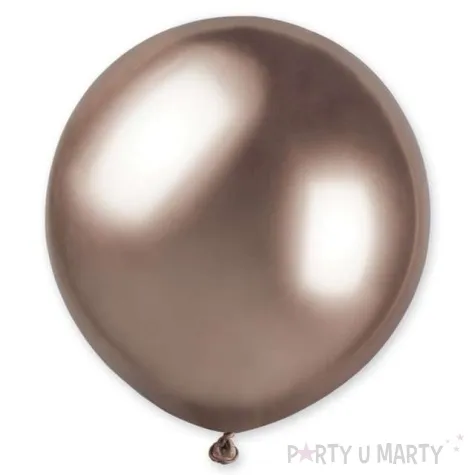 balony shiny rozowo zlote gemar 19 25 szt