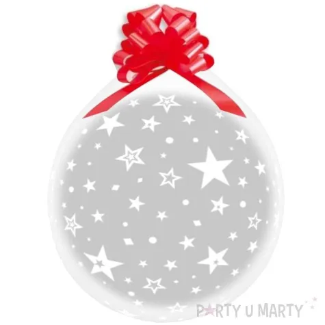 balony stuff gwiazdy transparentny gemar 18 25 szt