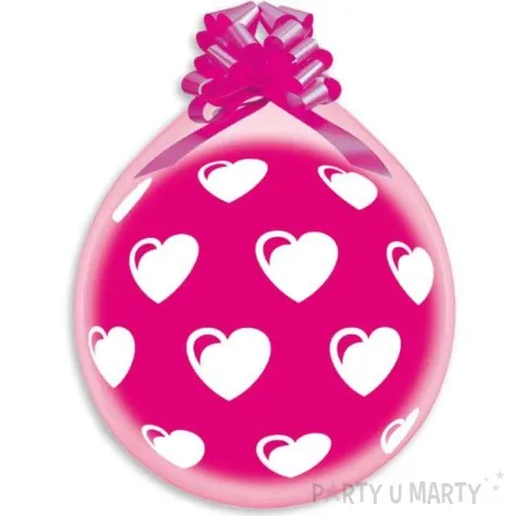 balony stuff serca transparentny gemar 18 25 szt