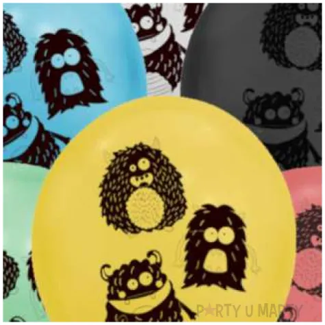 balony stworki mix folat 13 6 szt