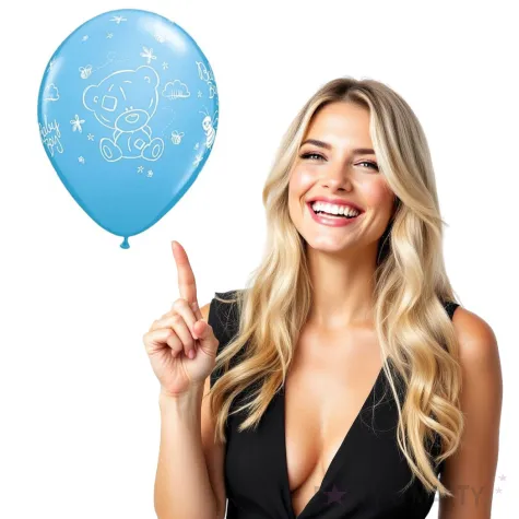 balony tatty baby boy niebieskie qualatex 11 25 szt