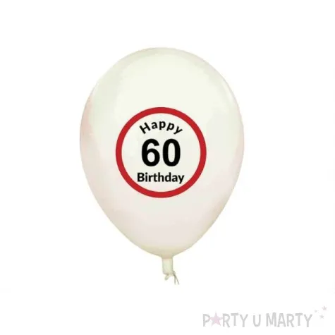 balony traffic happy birthday 60 kemis 11 5 szt
