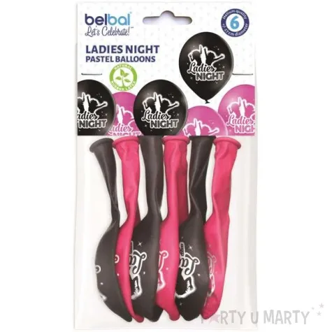 balony wieczor panienski pastel mix belbal 10 6 szt
