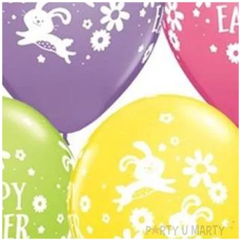 balony wielkanoc mix pastel qualatex 11 25 szt