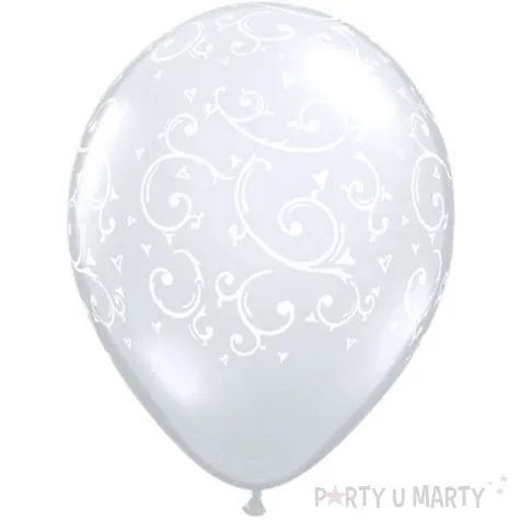 balony wzory transparentne qualatex 5 100 szt