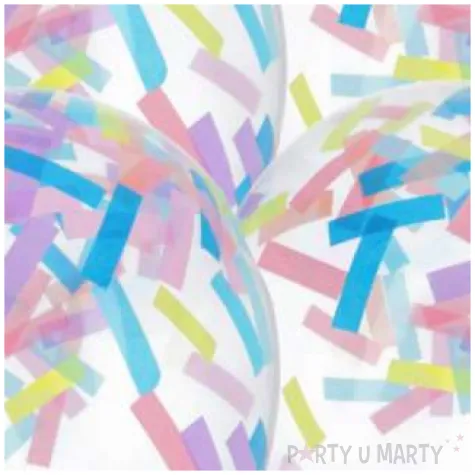 balony z konfetti classic mix folat 12 4 szt