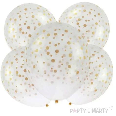 balony z konfetti classic transparentne arpex 12 5 szt