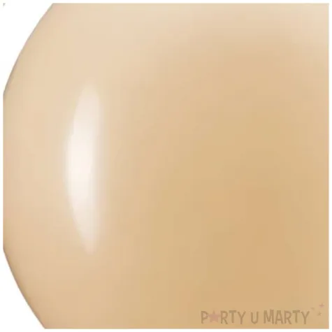 balony z lacznikiem bezowy partydeco 13 20 szt