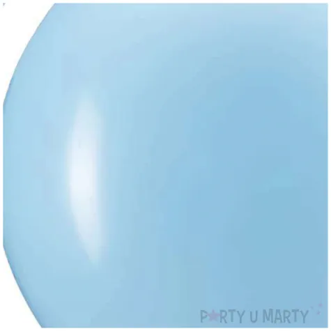 balony z lacznikiem niebieski partydeco 11 20 szt