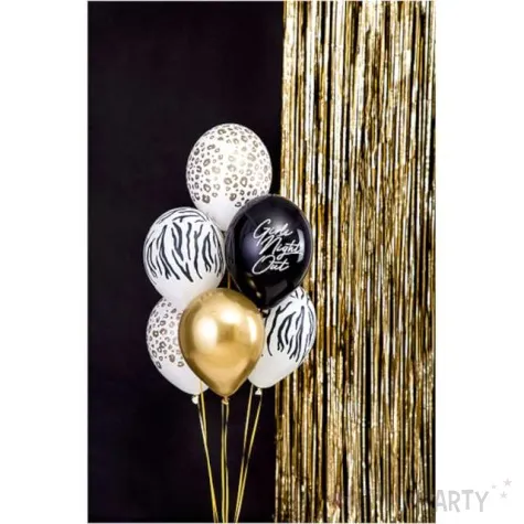 balony zebra paski partydeco 11 50 szt