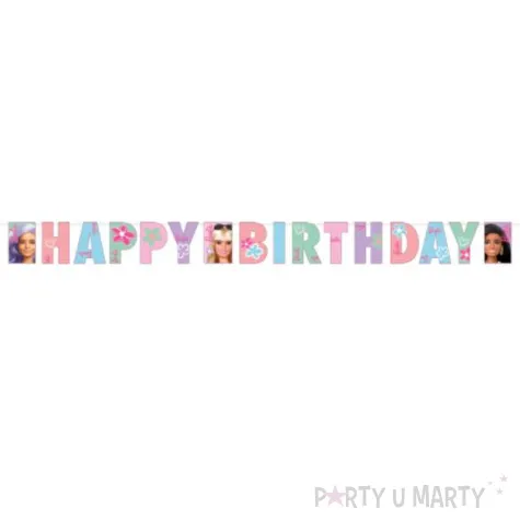 baner barbie sweet life happy birthday amscan 180 cm