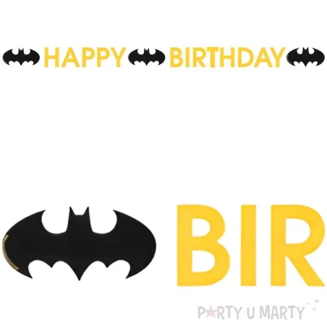 baner batman happy birthday amscan 180 cm