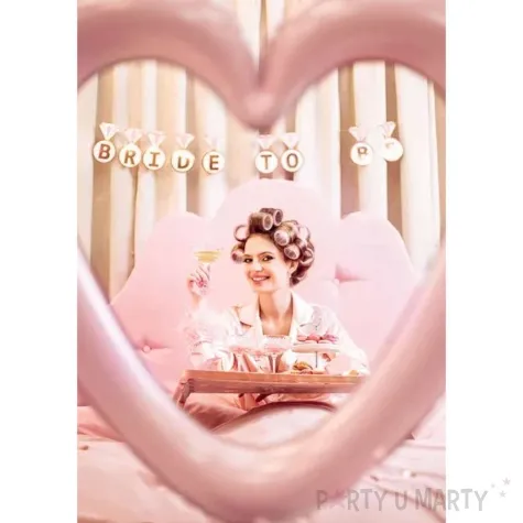 baner bride to be pierscionki partydeco 250 cm