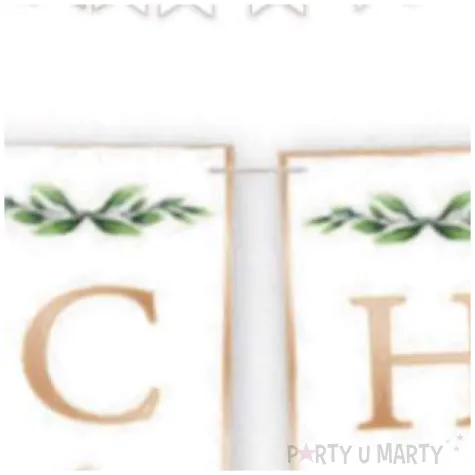 baner chrzest swiety z golabkiem bialy toledo 300 cm