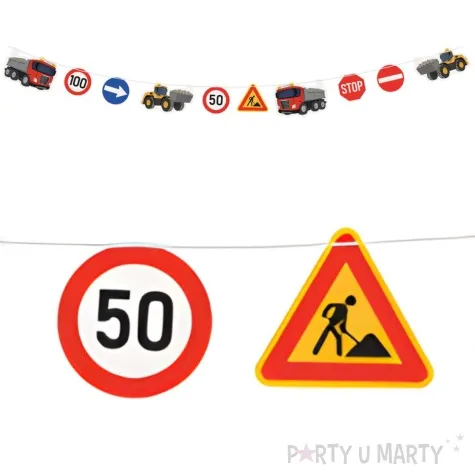 baner construction budowa amscan 180 cm