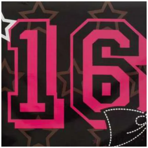 baner cyfra 16 sweet birthday boland 150 cm