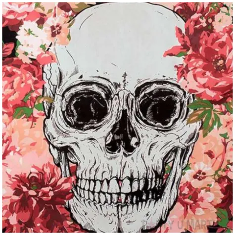 baner czaszka day of the dead boland 150 cm