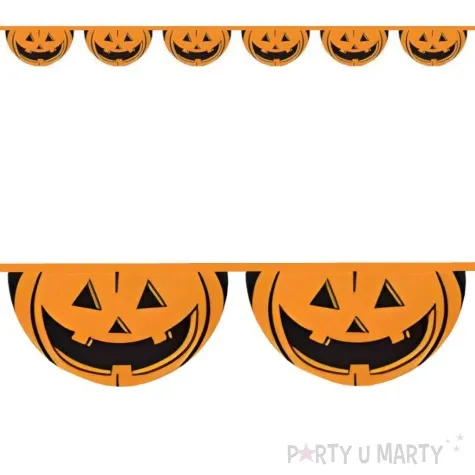 baner dynie halloween pomaranczowy guirca 5 5 m