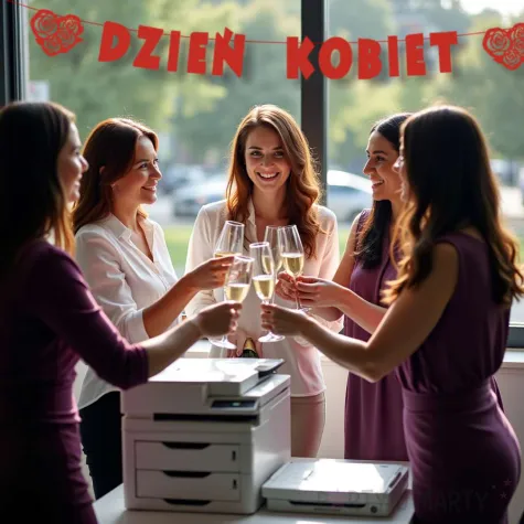 baner dzien kobiet azurowe roze czerwony 2 0 m