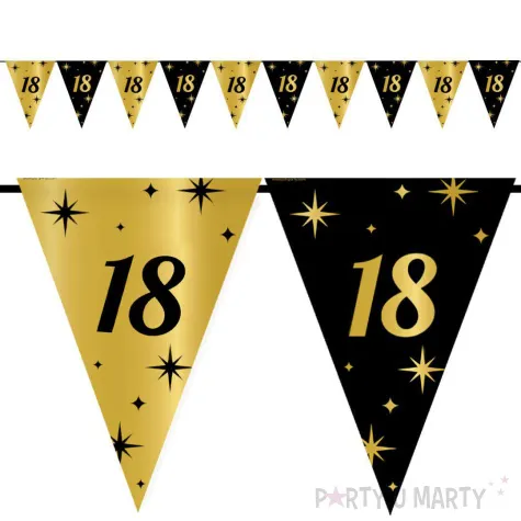 baner flagi 18 urodziny classy party 10m pd party