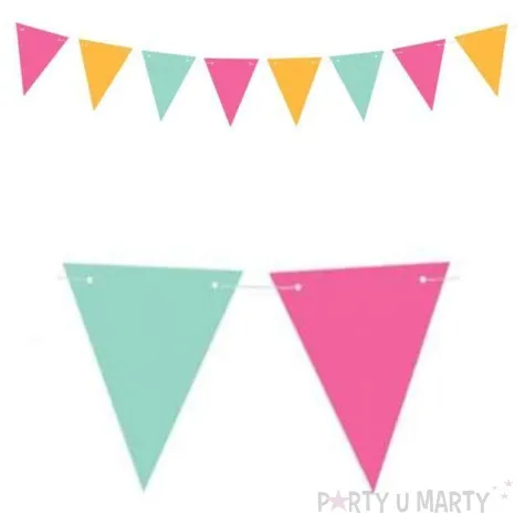 baner flagi aloha flagietki mix partydeco 130 cm