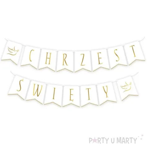 baner flagi chrzest swiety godan 300 cm 2 szt