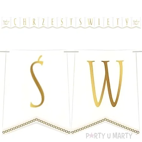 baner flagi chrzest swiety godan 300 cm 2 szt