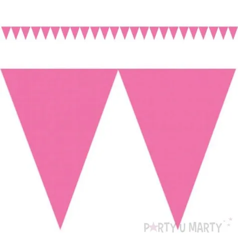 baner flagi classic diy rozowy 450 cm